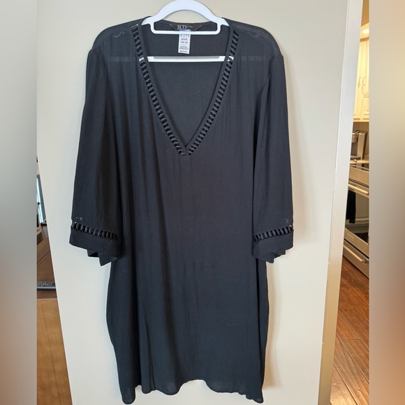 SOLD 👙🌴Jets Resort Swim Cover Up XL - Picture 2 of 4